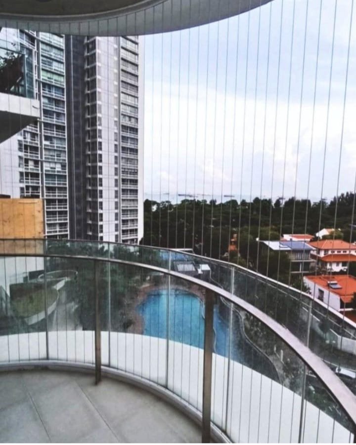 Invisible Balcony Grills
